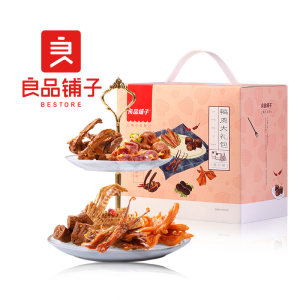 历史低价 良品铺子 鸭肉零食大礼包 500g