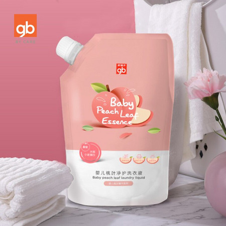 gb 好孩子 婴儿桃叶净护洗衣液 500ml