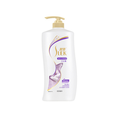 88VIP：SLEK 舒蕾 蚕丝丝质顺滑去屑洗发水 600ml