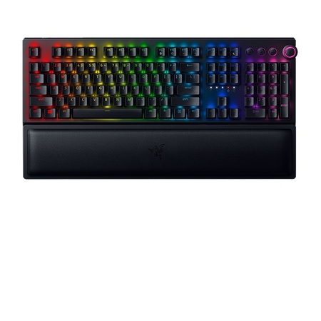 RAZER 雷蛇 黑寡妇蜘蛛V3 无线键盘 104键 黄轴