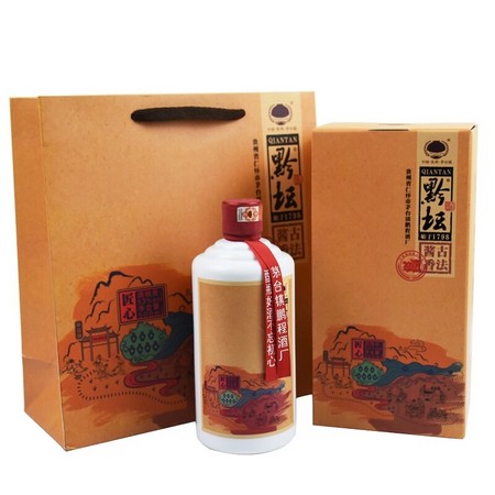PLUS会员：黔坛 贵州茅台镇坤沙老酒 53度 500ml