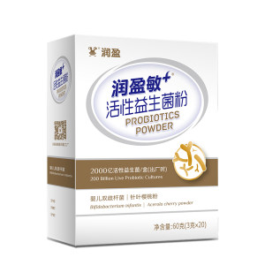 润盈 敏+ 活性益生菌冻干粉 2g*20袋 2000亿益生菌