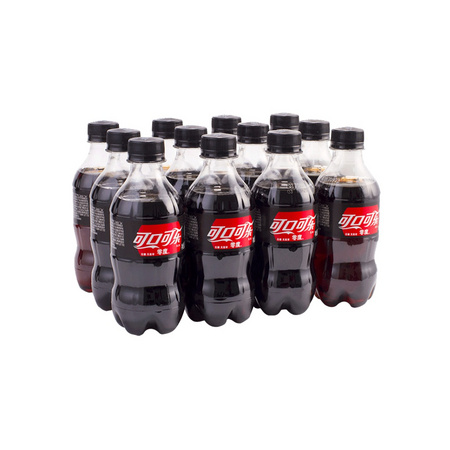 Coca-Cola 可口可乐 零度可乐饮料 300ml*12瓶/箱