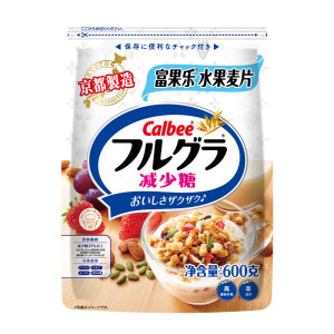 天猫超市 日本卡乐比 少糖系列 水果麦片 600g