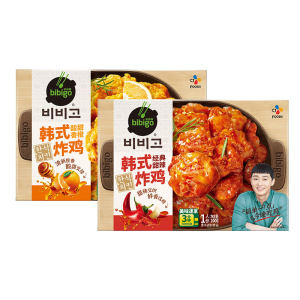 韩国希杰旗下 必品阁bibigo 韩式微波炸鸡 200g/盒