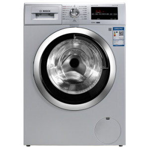 PLUS会员：BOSCH 博世 4系 XQG80-WDG284681W 洗烘一体机 8kg洗+5kg烘 银色