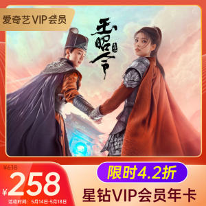 爱奇艺 星钻VIP会员 12个月 通杀爱奇艺所有付费产品