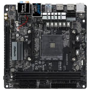 ASRock 华擎 A320M-ITX 主板