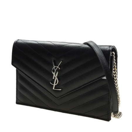 SAINT LAURENT 圣罗兰 393953 女士牛皮邮差包