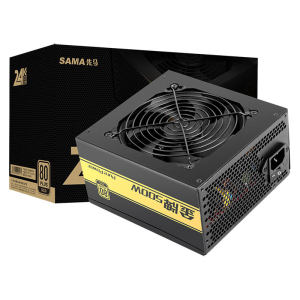 12日12点：SAMA 先马 24K金牌系列 ETX-500-1 金牌（90%）非模组ATX电源 500W