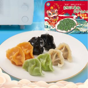福迪宝 微波即食水饺 280g*2盒 鲅鱼/虾仁/墨鱼/爬虾