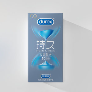 杜蕾斯 延时持久超薄避孕套 10只