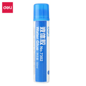 凑单品：deli 得力 7302 液体胶水 单支装