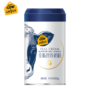 认养一头牛 全脂高钙奶粉 800g*2件 153.8元618乐活日