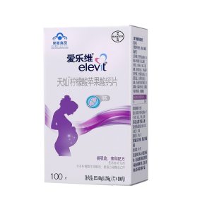 拜耳旗下 爱乐维 柠檬酸苹果酸钙片 100片/瓶 59.7元618乐活日